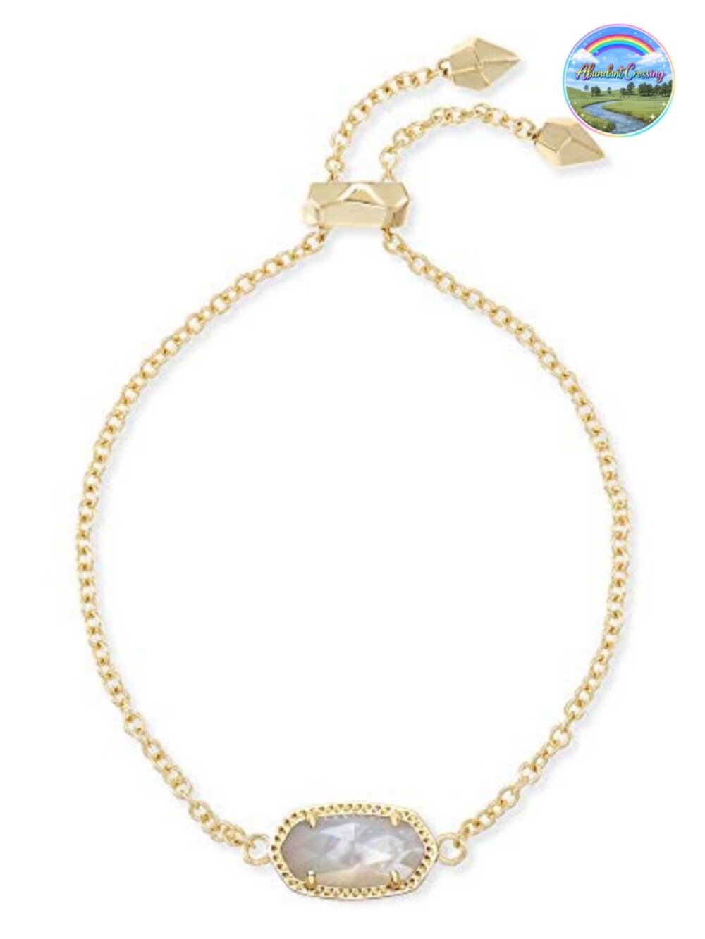 Kendra Scott Elaina Adjustable Link Chain Bracelet Gold-Plated